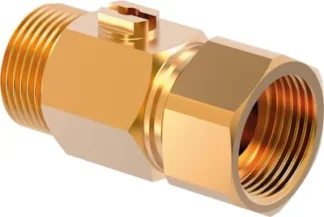 Palloventtiili UPONOR AQUA PLUS R 3/4-3/4-L=51