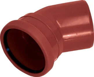 Kulma pisto-/muhviyhde PVC PIPELIFE DN 315/45AST.