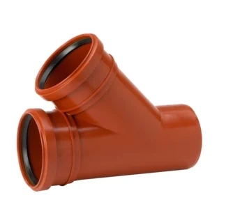 Haara muhvi-,pistoyhde PVC UPONOR DU 200-110/45AST.