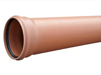 Muhviputki SN8 PVC Wavin NAL DN 160/6000 ML