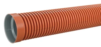 Maaviemärimuhviputki PP sn8 UPONOR ULTRA DOUBLE DU 315X6000