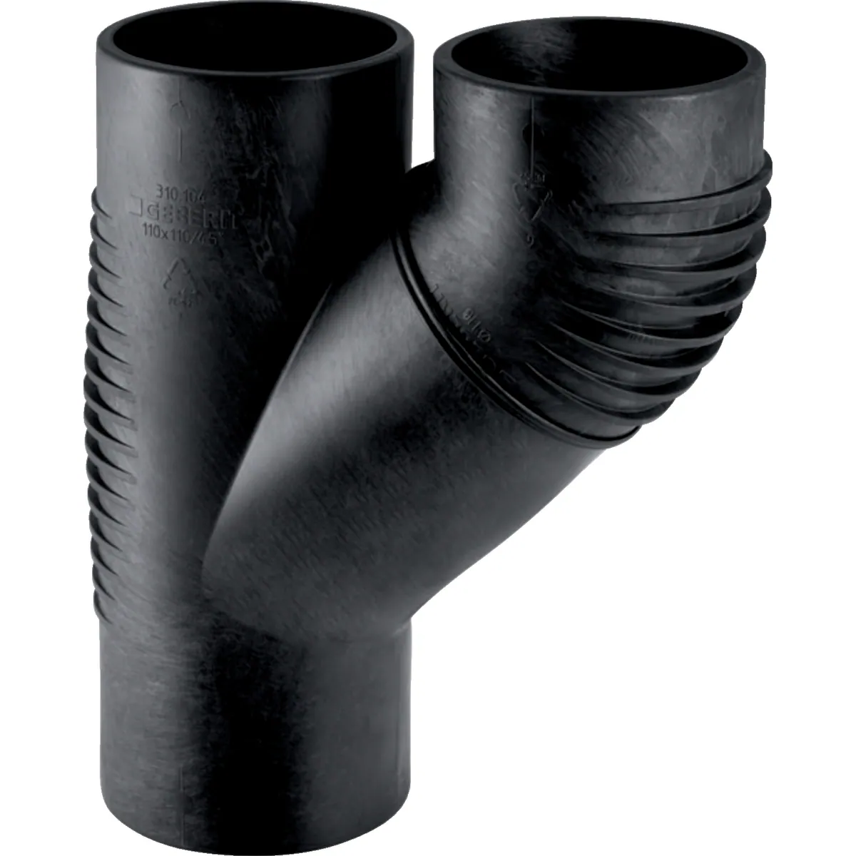 Rinnakkaishaarayhde Geberit Silent-db20 110-90 / 45 ast.
