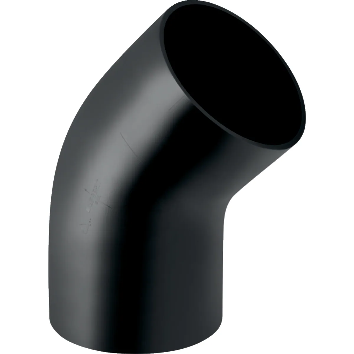 Kulmayhde Geberit PE d=200mm 45°