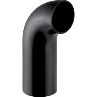 Kulmayhde pitkä malli Geberit PE d=125mm 90°