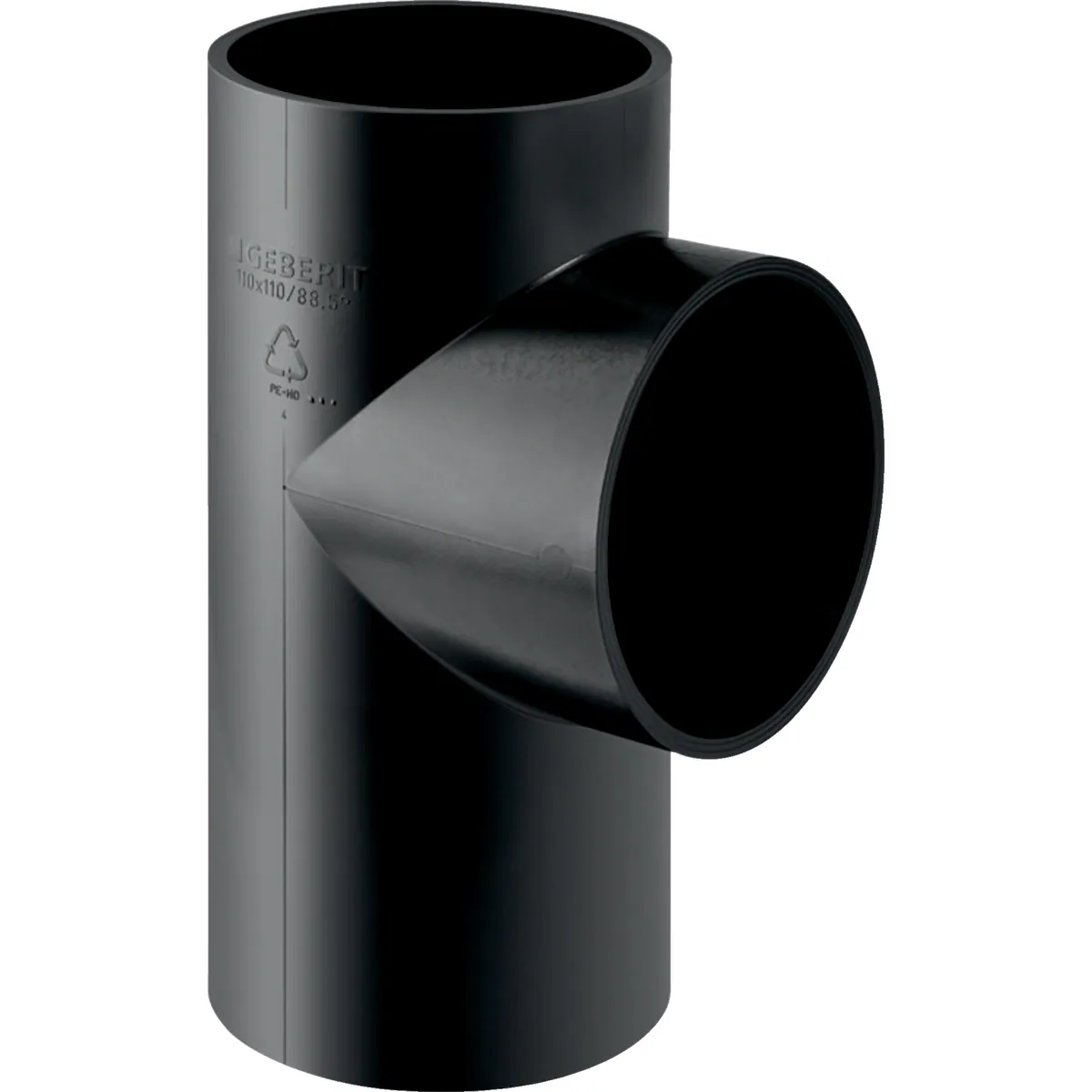 Haarayhde Geberit PE d=200mm, d1=200mm 88,5°