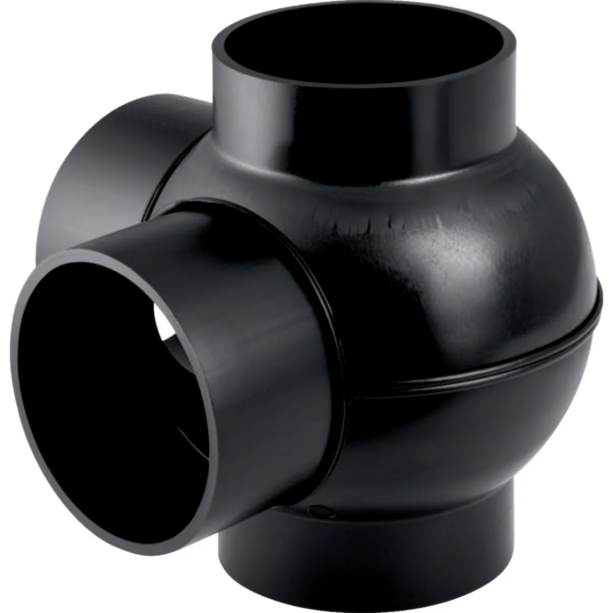 Kaksoispallohaarayhde Geberit PE d=110mm, d1=110mm 88,5°