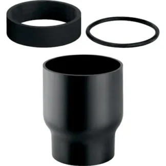 LIITÄNTÄYHDE GEBERIT PE 63x73mm KUTISTUSMUHVILLA