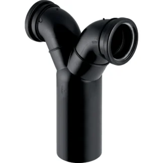 Kaksoishaarayhde Geberit PE d=110mm, d1=90mm 90°