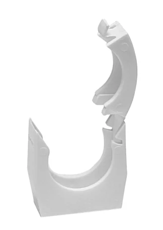 Putkipidin muovia suljettava FALUPLAST Falu 32mm PP valk
