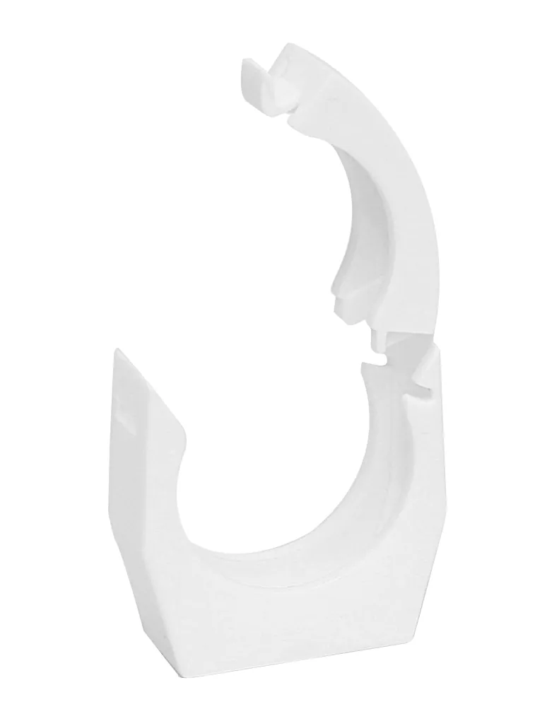 Putkipidin muovia suljettava FALUPLAST Falu 40mm PP valk