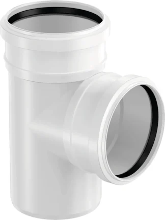 Haarayhde dB PP UPONOR DECIBEL DN 110/75-88,5°/VALKOINEN