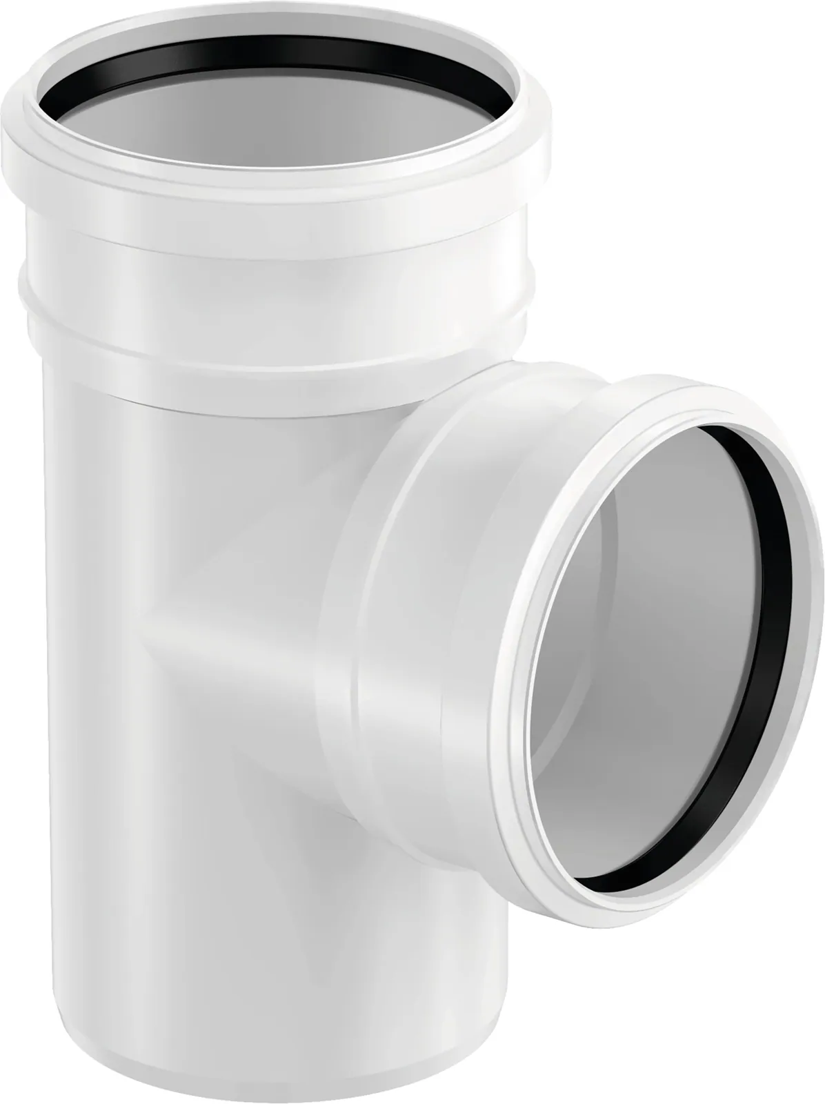 Haarayhde dB PP UPONOR DECIBEL DN 110/75-88,5°/VALKOINEN