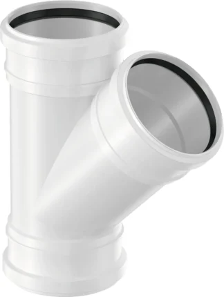 Muhvihaara dB PP UPONOR DECIBEL 110/110-45/VALKOINEN