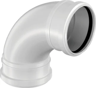 Muhvikulma dB PP UPONOR DECIBEL 50X88,5 PYÖRISTETTY