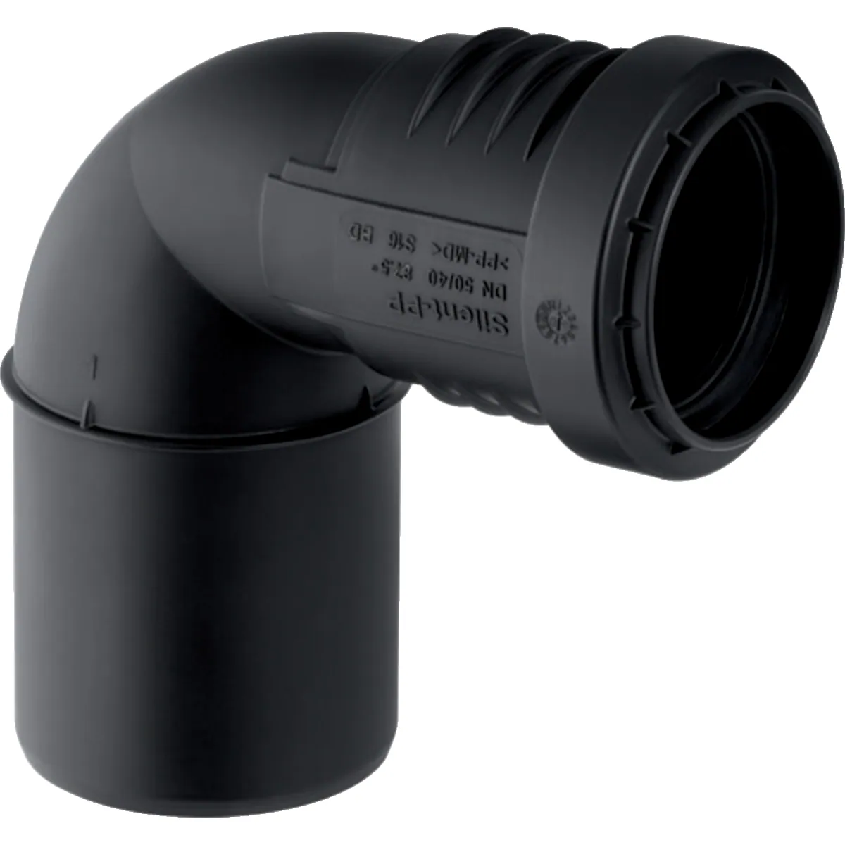 Kulmayhde dB PP Geberit Silent-PP 40mm-50mm / 87,5 ast.
