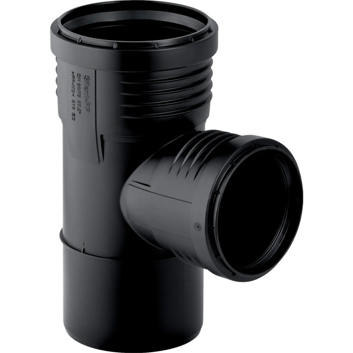 Haarayhde dB PP Geberit Silent-PP 125mm-125mm / 87,5 ast.