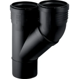 Rinnakkaishaarayhde dB PP Geberit Silent-PP 90mm-90mm