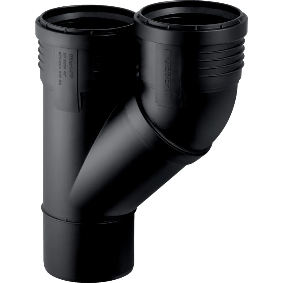 Rinnakkaishaarayhde dB PP Geberit Silent-PP 110mm-110mm