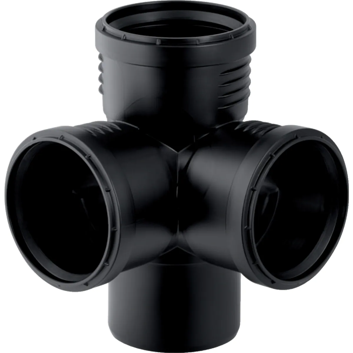Nurkkahaarayhde db PP Geberit Silent-PP 110mm-110mm-110mm / 87,5 ast.