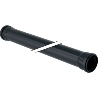 Tuplamuhviputki db PP Geberit Silent-Pro 90mm, 500mm