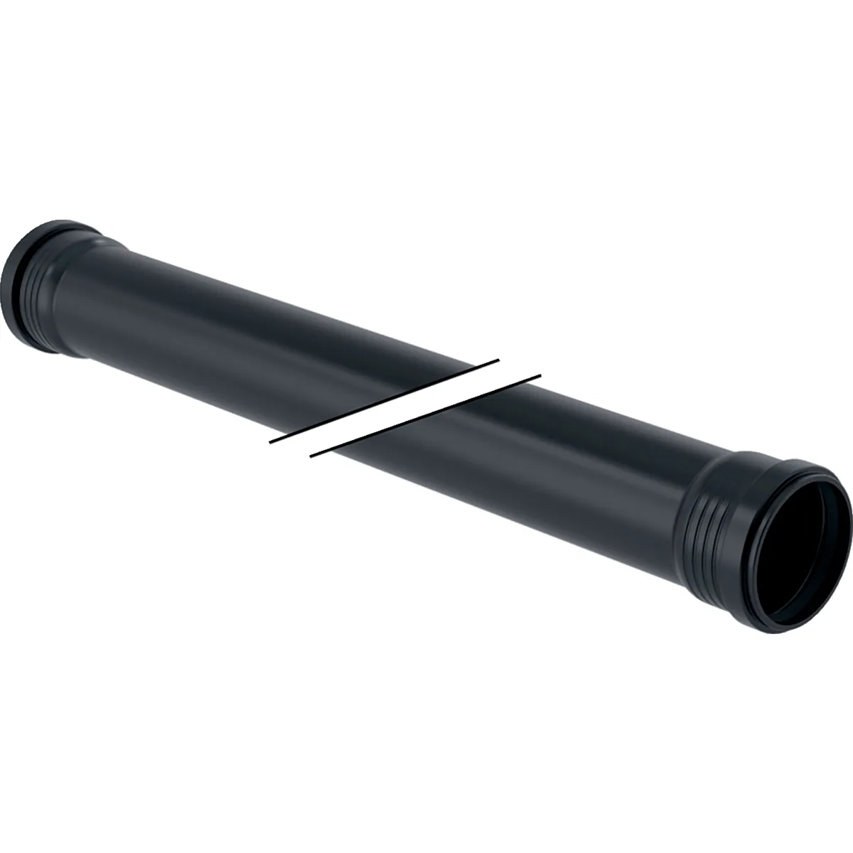 Tuplamuhviputki db PP Geberit Silent-Pro 90mm, 500mm