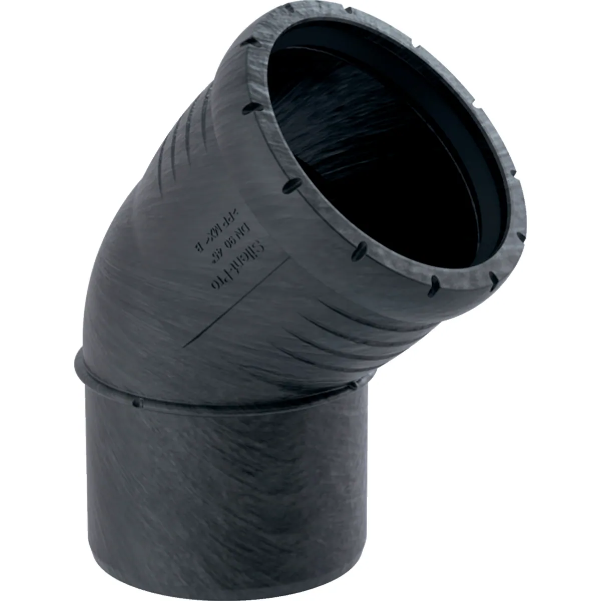 Kulmayhde dB PP Geberit Silent-Pro 90mm / 45 ast.