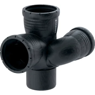 Kaksoishaarayhde db PP Geberit Silent-Pro 110mm-75mm-90mm / 87,5 ast. V