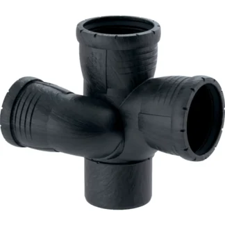 Kaksoishaarayhde db PP Geberit Silent-Pro 110mm-75mm-110mm / 87,5 ast. O