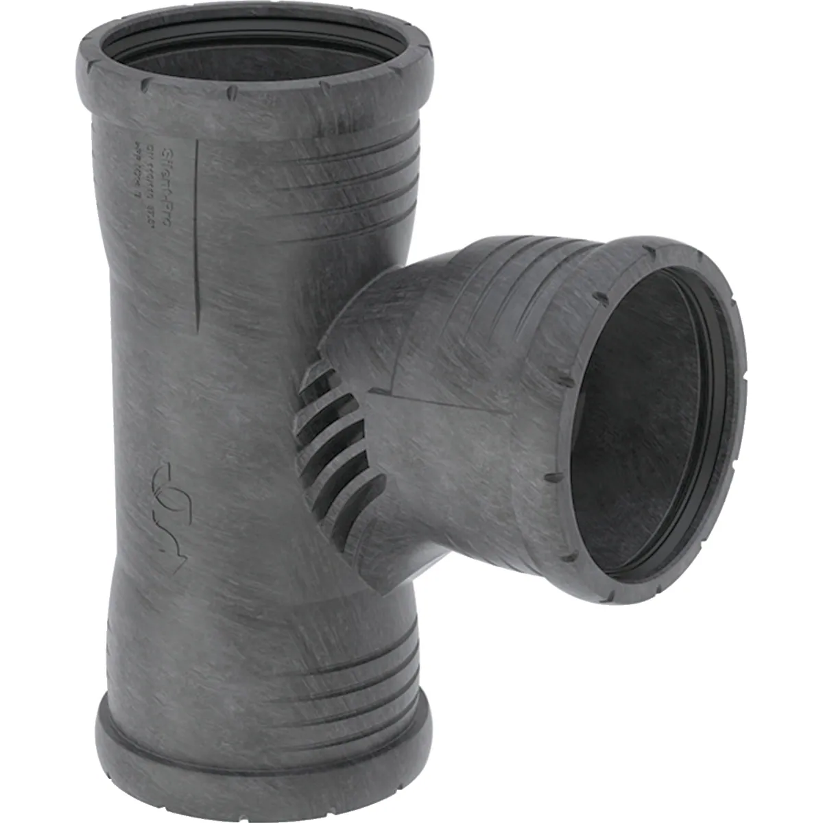 Muhvihaara dB PP Geberit Silent-Pro Carve, 87,5°, 110mm-50mm