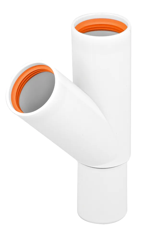 Muhvihaara PP FALUPLAST Falu Vulk 32mm x 45° PP/TPE valk