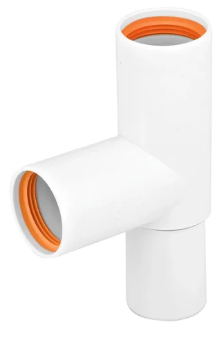 Muhvihaara PP FALUPLAST Falu Vulk 32mm x 90° PP/TPE  valk
