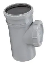 Puhdistusyhde PP MELTEX DN 75/HARMAA