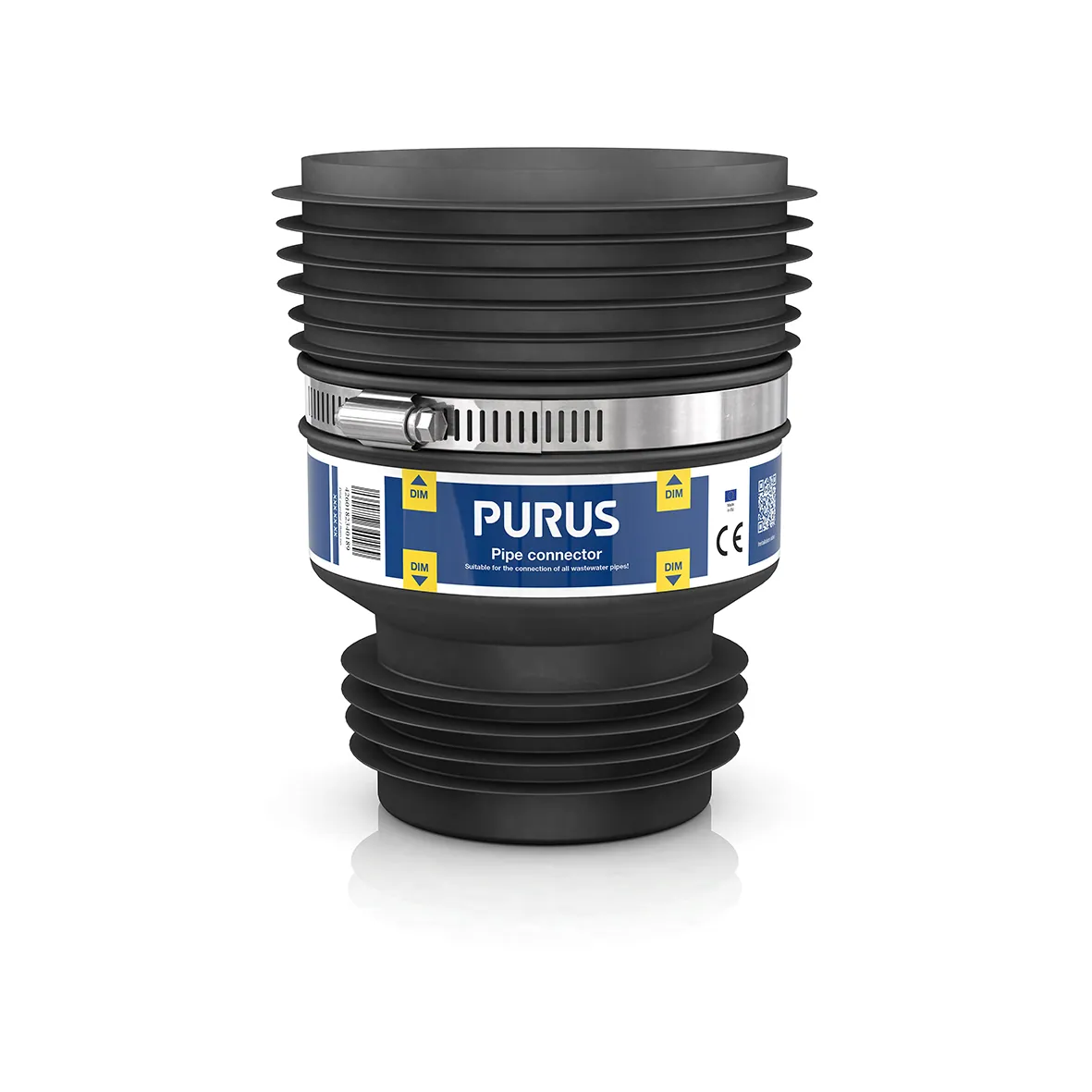 Toleranssiliitin PURUS 120-141/117-125 mm