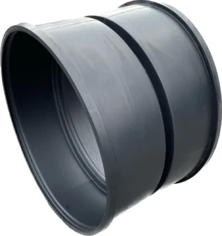 Kaksoismuhvi UPONOR IQ 902/800 PE MUSTA