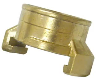 Paloliitinnippa messinki RAUPLAN FIN DN50 BSP 2" sisäkierre