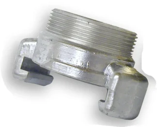 Paloliitinnippa alumiini RAUPLAN FIN DN50 BSP 1" ulkokierre