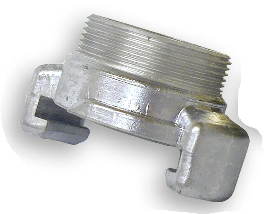 Paloliitinnippa alumiini RAUPLAN FIN DN50 BSP 1" ulkokierre