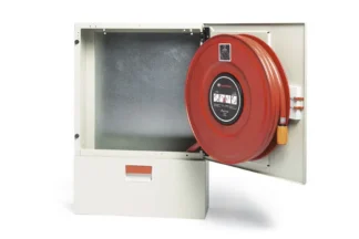 Palopostikaappi yhdistelmä Samtekno Palovartija 2954 PV285 25mm 30m harmaa