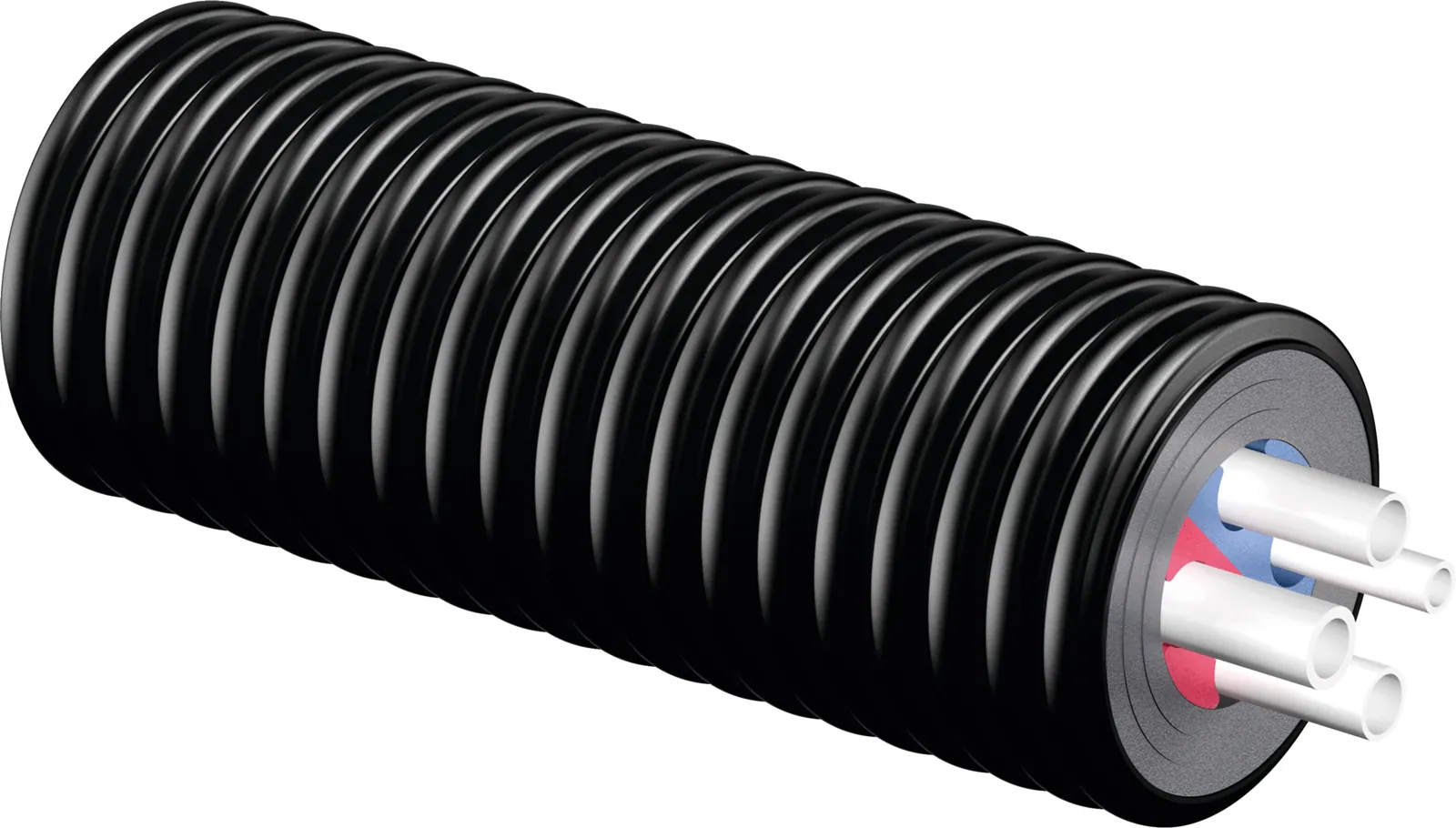Lämpö- ja käyttövesiputkielem. UPONOR QUATTRO 2X32X2,9-32X4,4-20X2,8/175