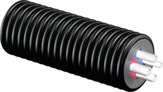 Lämpö- ja käyttövesiputkielem. UPONOR QUATTRO 2X40X3,7-32X4,4-20X2,8/200