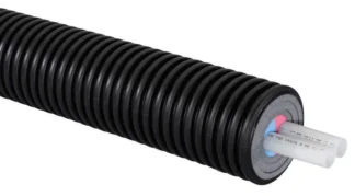 Lämpöjohtoputkielementti UPONOR THERMO TWIN 2X63X5.8/200 100M