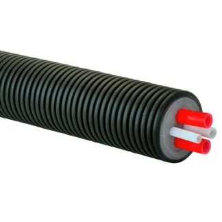 Lämpö- ja käyttövesiputkielem. RauHeat PexFlex PLUS Quattro 25+25/28+22/145