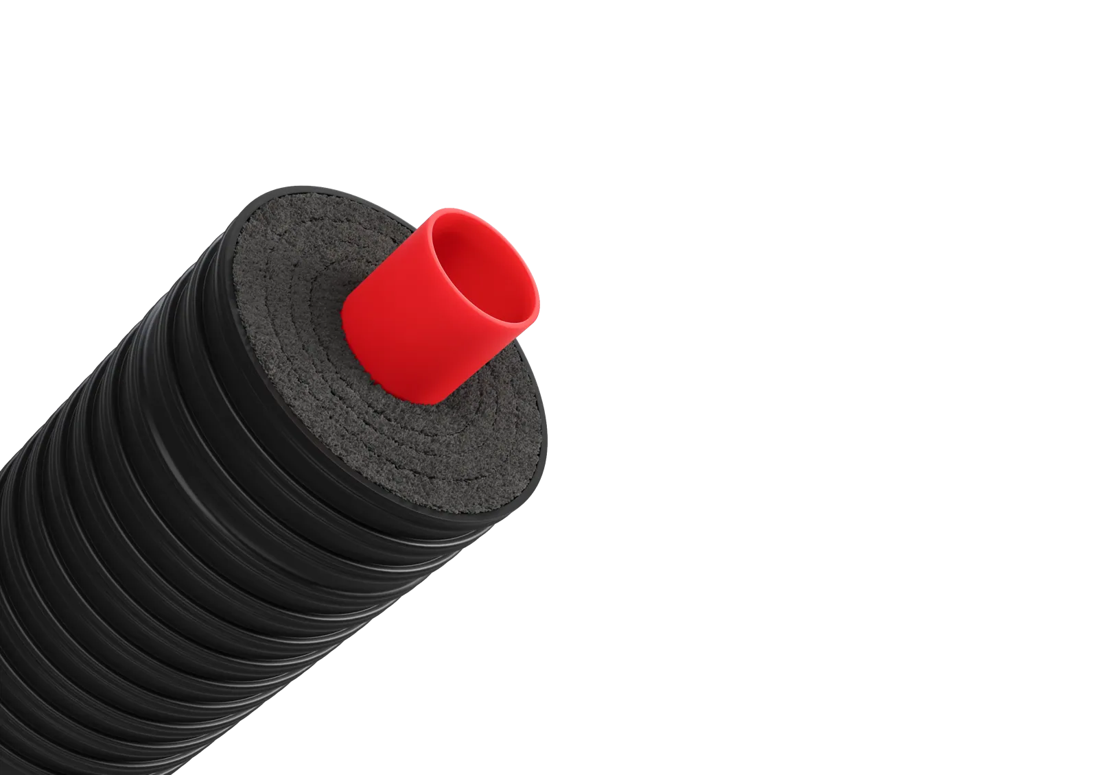 Lämpöjohtoputkielementti Flextra Flextra HEAT Flextra HEAT 40/90