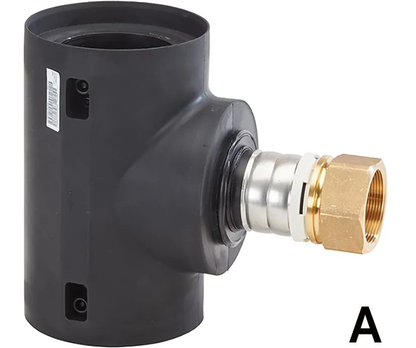 Muunnosliitin eristetty COOL-FIT COOL-FIT 2.0 T-yhde 90° PE/MS. F, Rp