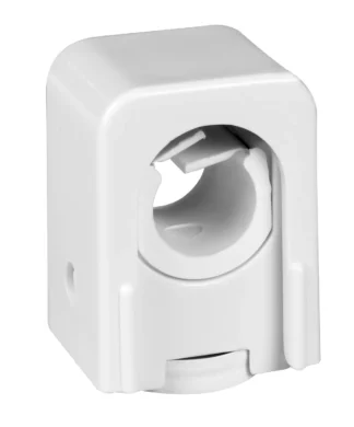 Putkipidin 1-os. muovia FALUPLAST Falu Snap 10/12/15/16 mm cv20mm L=20mm