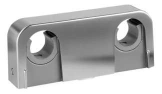 Putkipidin 2-os. muovia FALUPLAST Falu Snap 16/20mm cc60mm cv25mm L=90mm