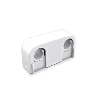 Putkipidin 2-os. muovia FALUPLAST Falu Duo Contact 12/15/16mm cc40mm cv22mm valk