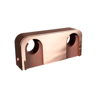 Putkipidin 2-os. muovia FALUPLAST Falu Snap 18/22 mm cv25mm L=90mm