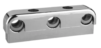 Putkipidin 3-os. muovia FALUPLAST Falu original 8-15mm L=100mm ABS krom