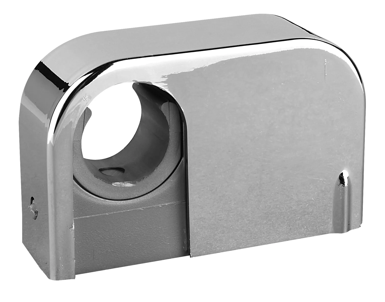 Putkipidin 1-os. muovia FALUPLAST Falu Snap 18/22 mm cv25mm L=60mm krom